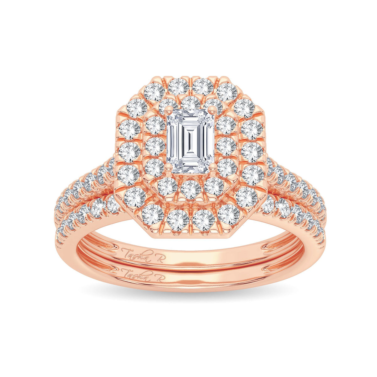 14K 1.00CT Diamond Bridal Ring
