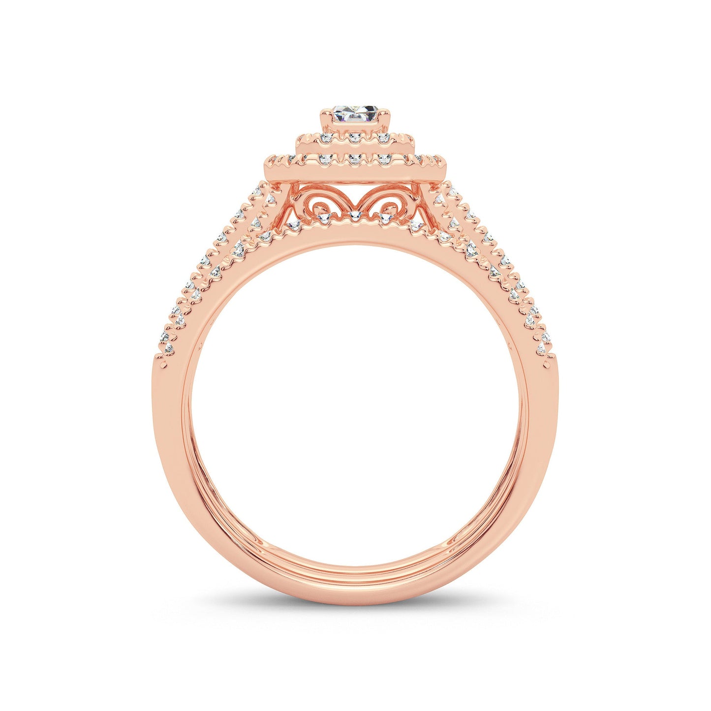 14K 1.00CT DIAM BRIDAL RING