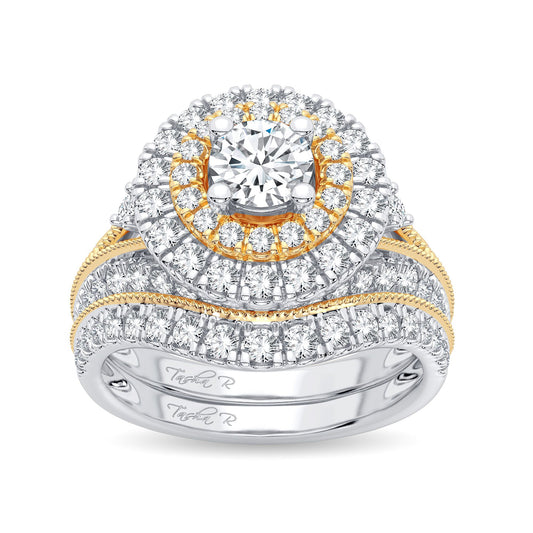 14K 2.00ct Diamond Bridal Ring