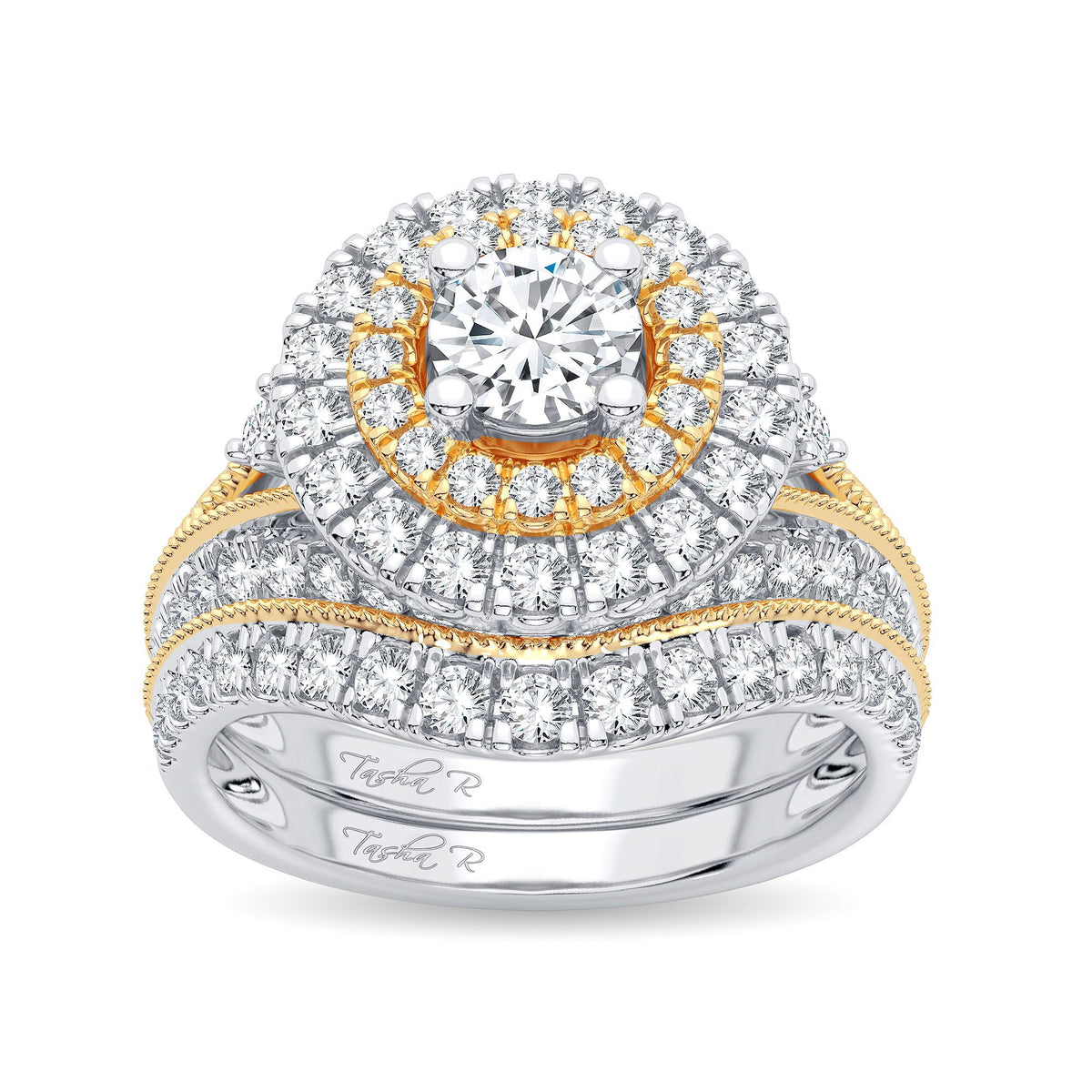 14K 2.00ct Diamond Bridal Ring