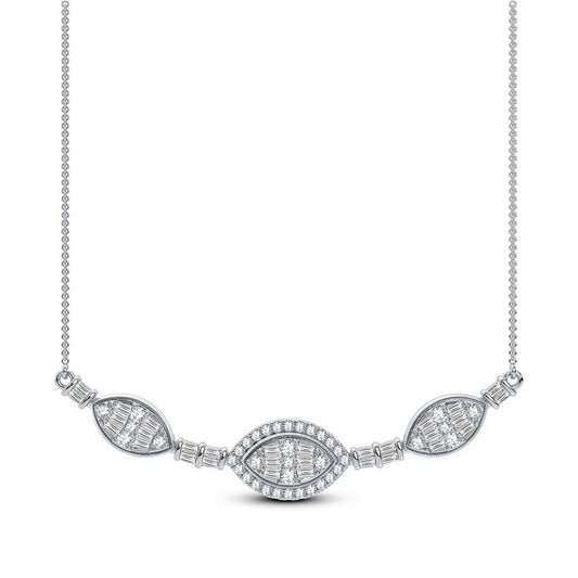 14K 0.90CT Diamond Necklace