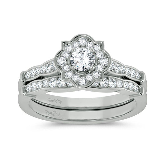 14K 0.50ct Diamond Bridal Ring