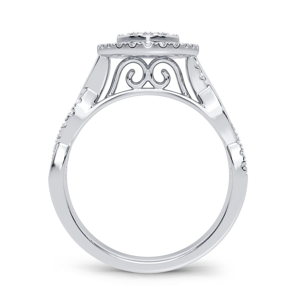 14K 0.40CT Diamond Ring