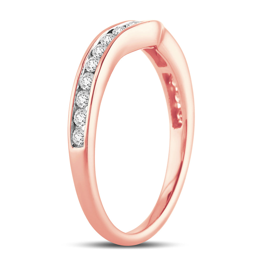14K  0.34CT  Diamond Enhancer Band