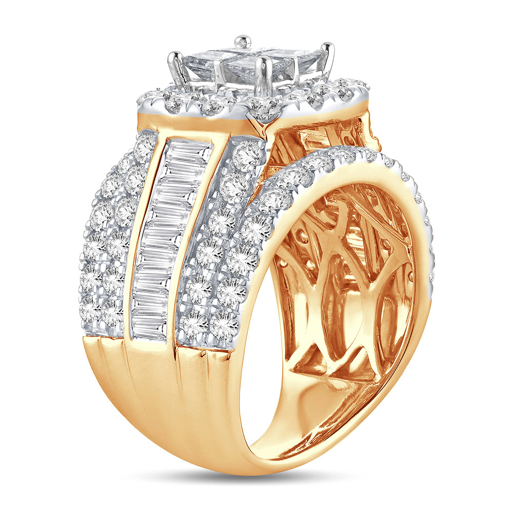 14K  4.00CT    Bridal Diamond  Ring
