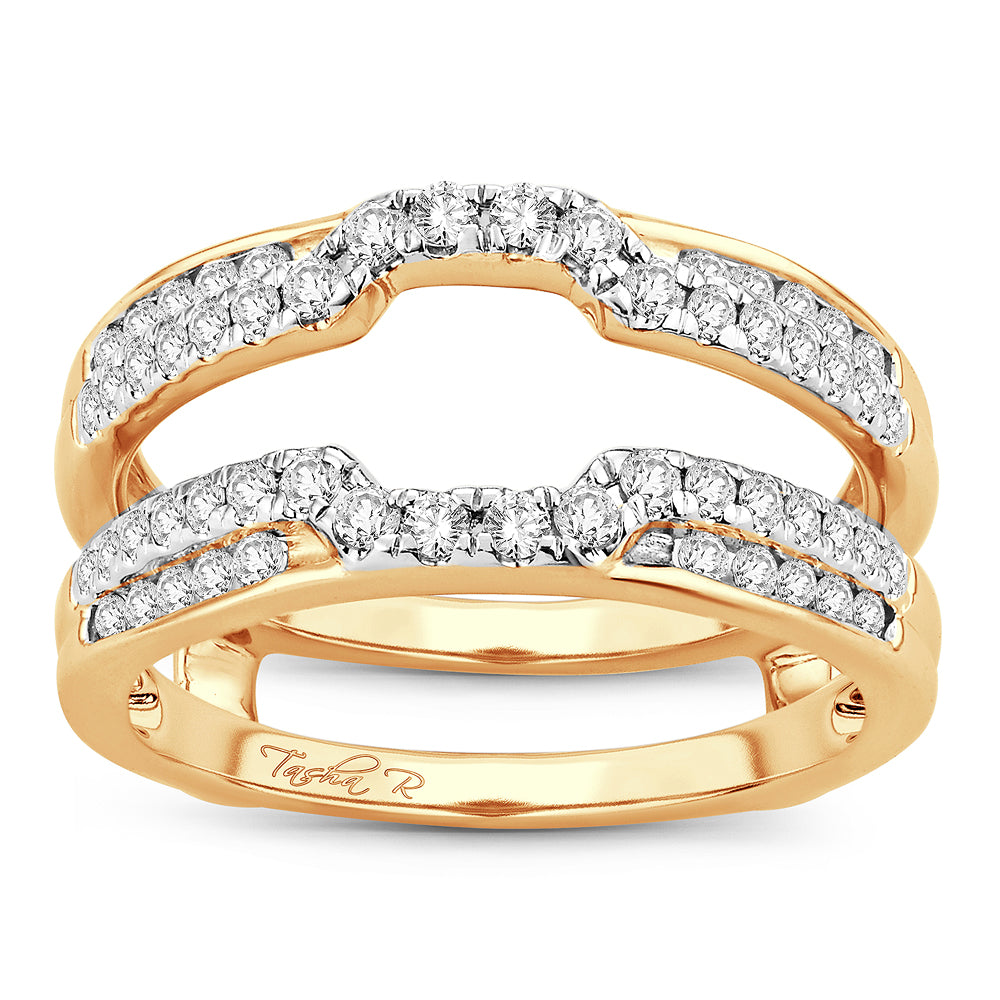 14K  0.50CT  Diamond  RING GUARD
