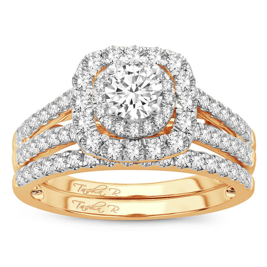 14K  1.40CT  Diamond BRIDAL RING