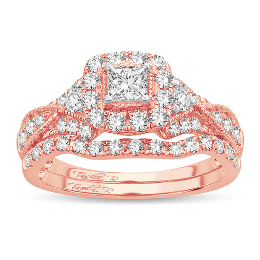 14K 1.00CT Diamond  BRIDAL RING