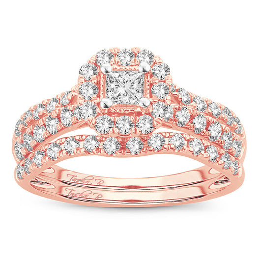 14K  1.00CT DIAMOND BRIDAL RING
