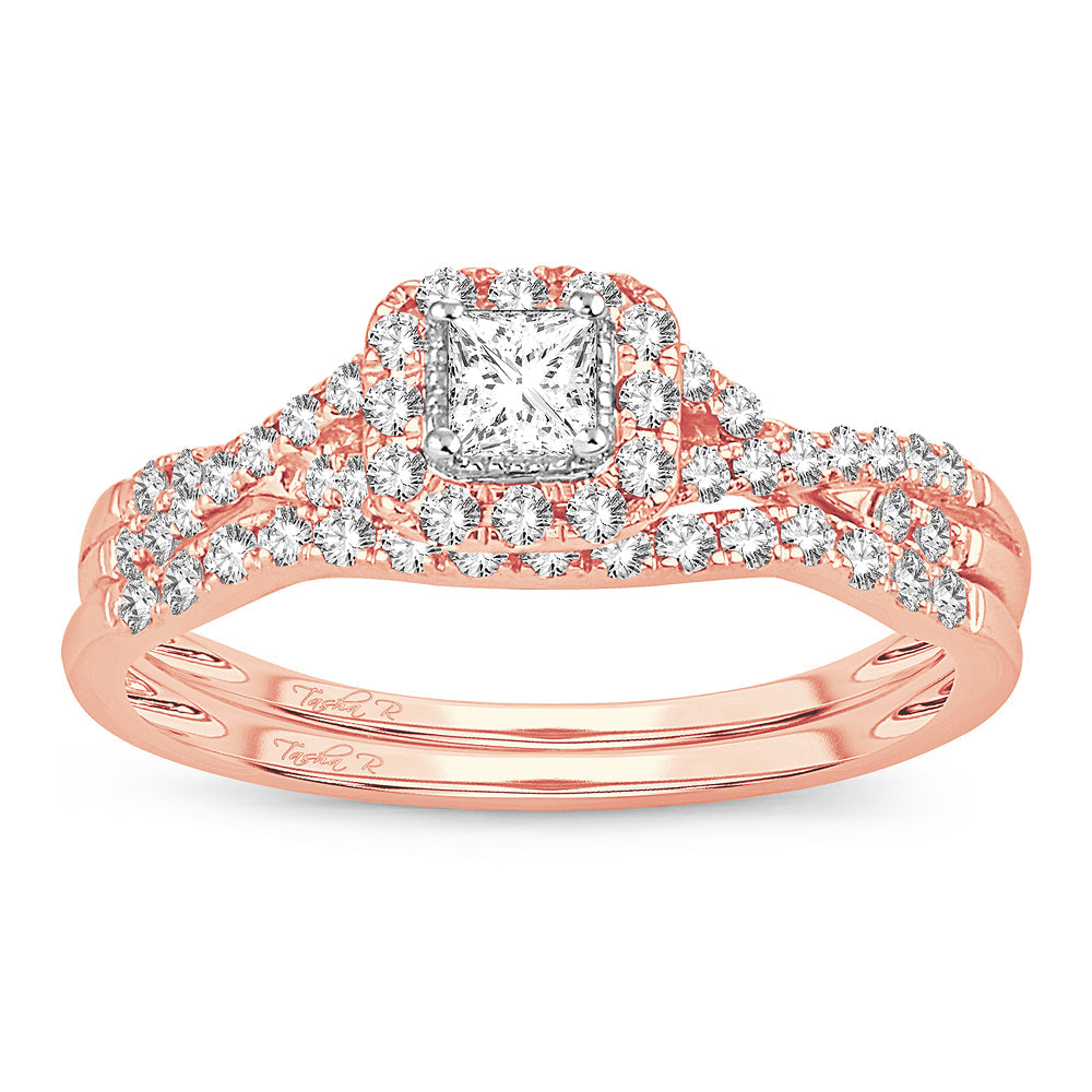 14K 0.51CT DIAMOND BRIDAL RING