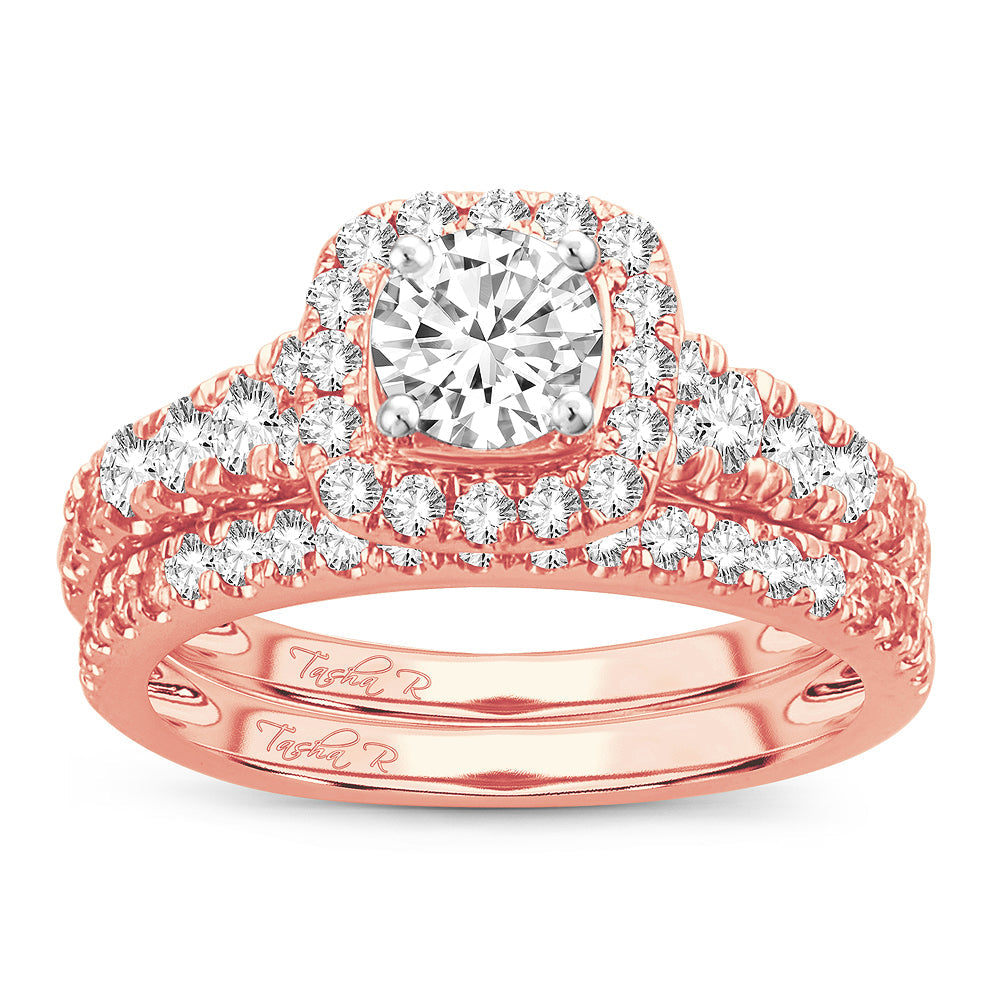 14K 1.00CT  Diamond BRIDAL RING