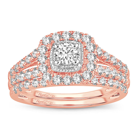 14K 1.00CT DIAMOND BRIDAL RING