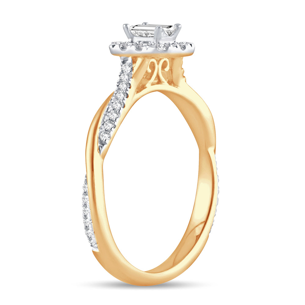 14K 0.50CT DIAMOND RING