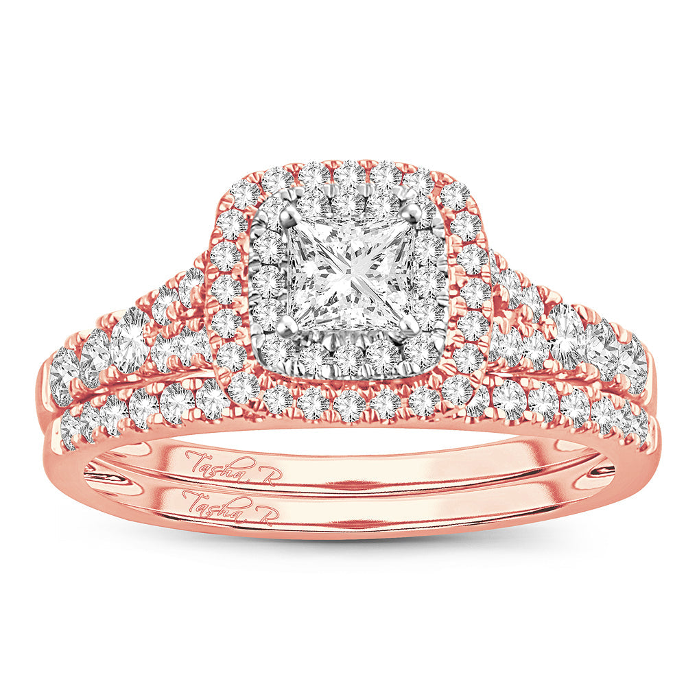 14K 1.00CT Diamond BRIDAL RING