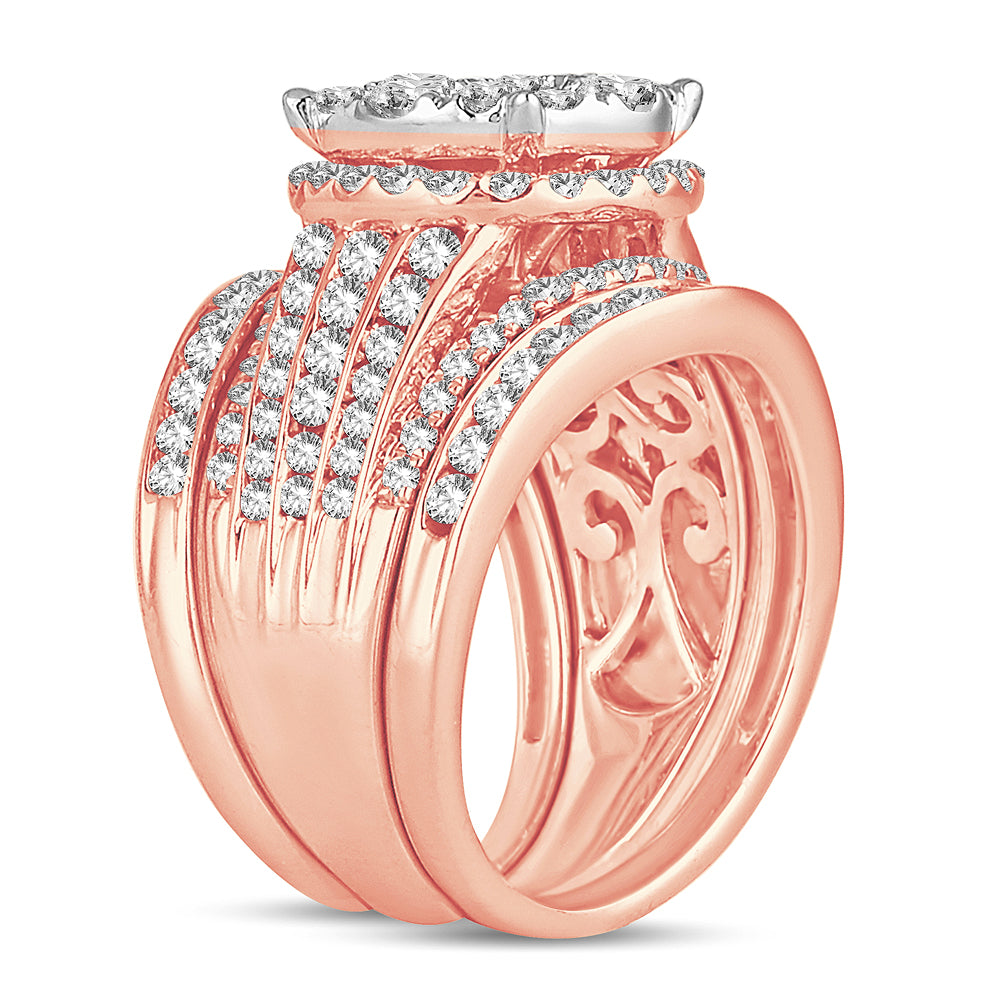 14K 2.52CT DIAMOND  BRIDAL RING