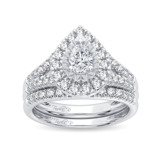 14K 1.00CT Diamond Bridal Ring