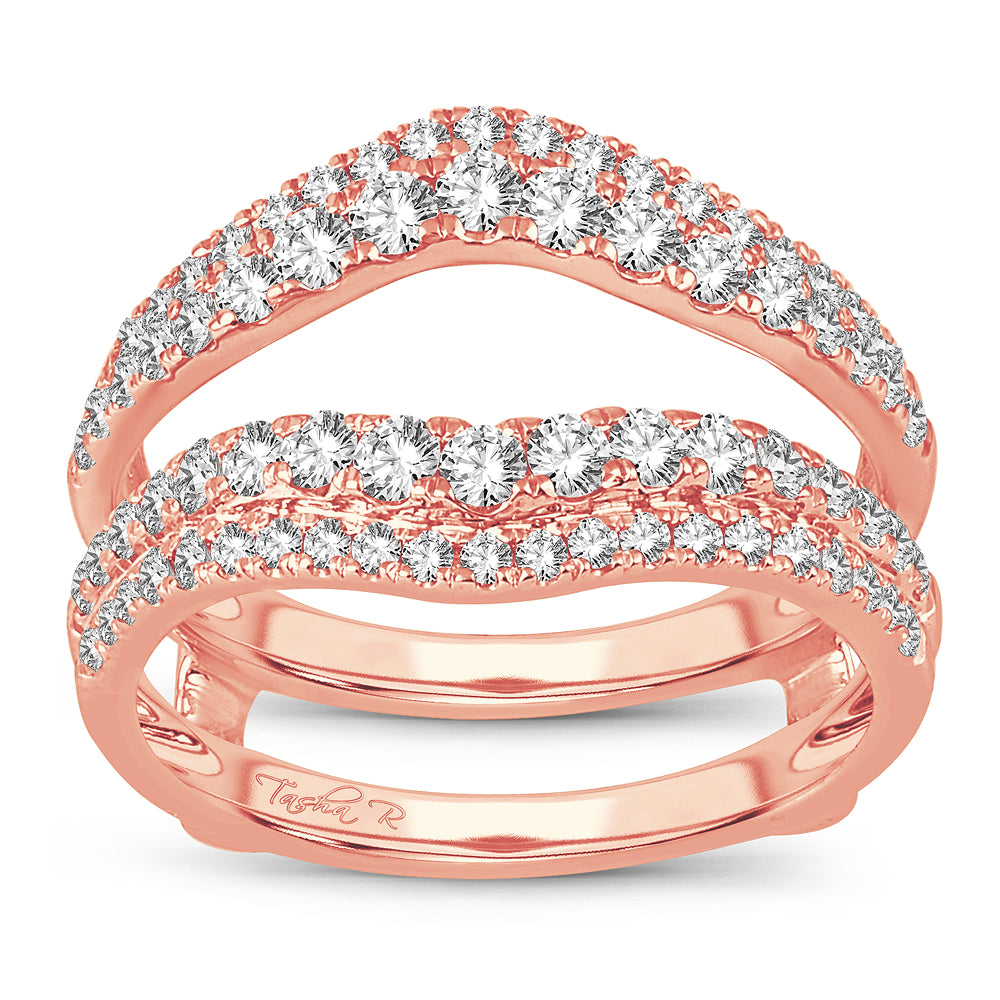 14K  1.00CT  DIAMOND  RING GUARD