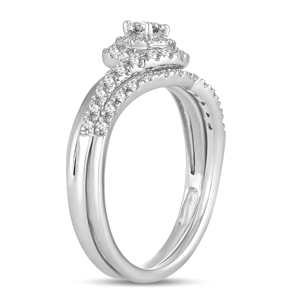 14K  0.50ct Diamond Bridal Ring