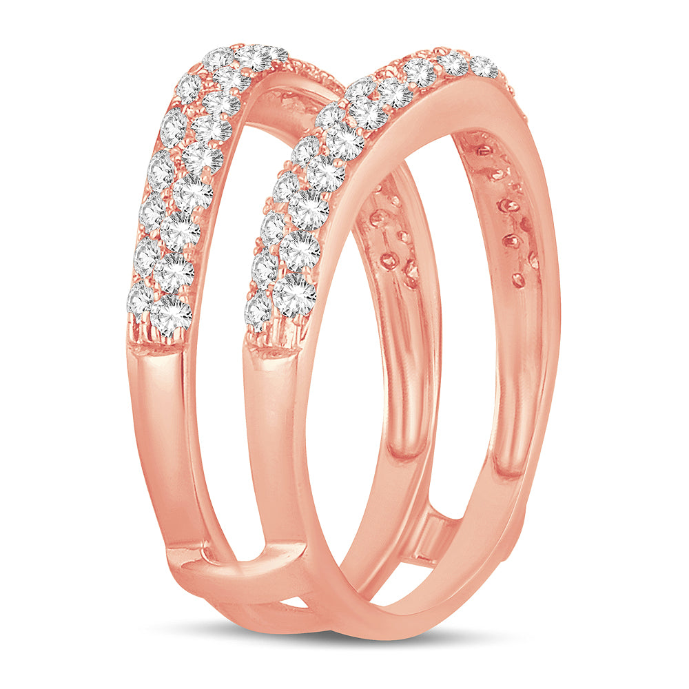 14K 1.00CT Diamond RING GUARD