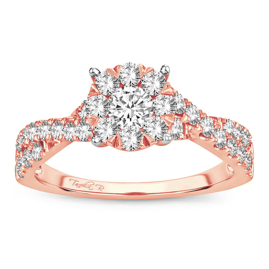 14K 1.00CT Diamond ring