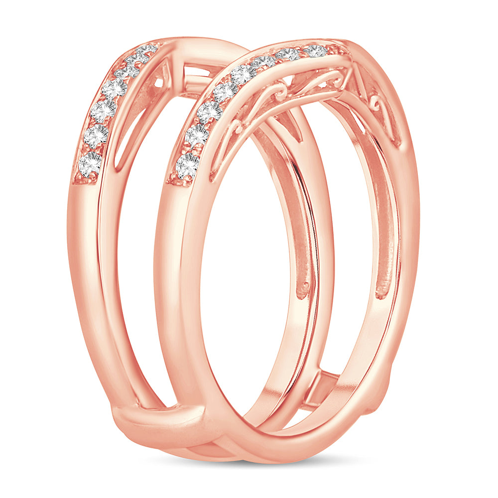 14K  0.33CT  Diamond  RING GUARD