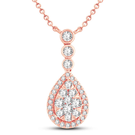 14K 2.02CT Diamond Pendant