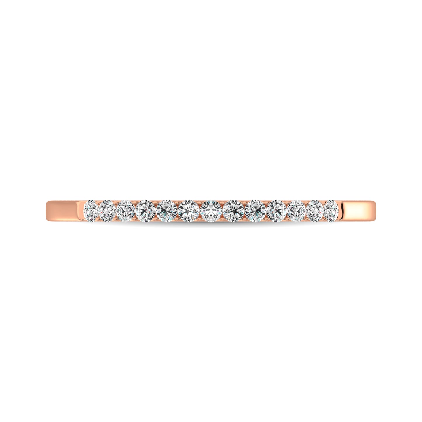 14K Yellow Gold 1/2 Ct Diamond Ladies Machine Band