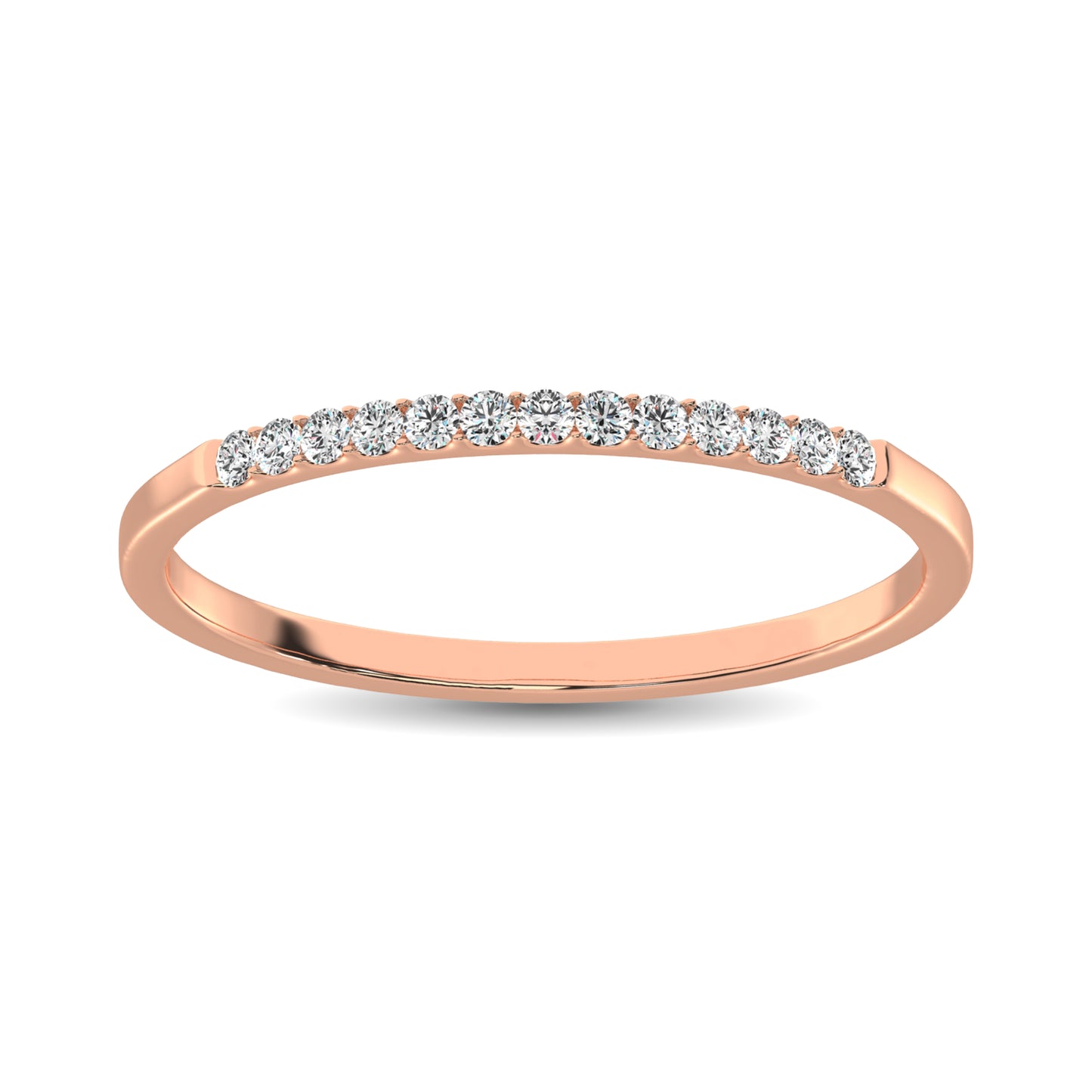 14K Yellow Gold 1/2 Ct Diamond Ladies Machine Band