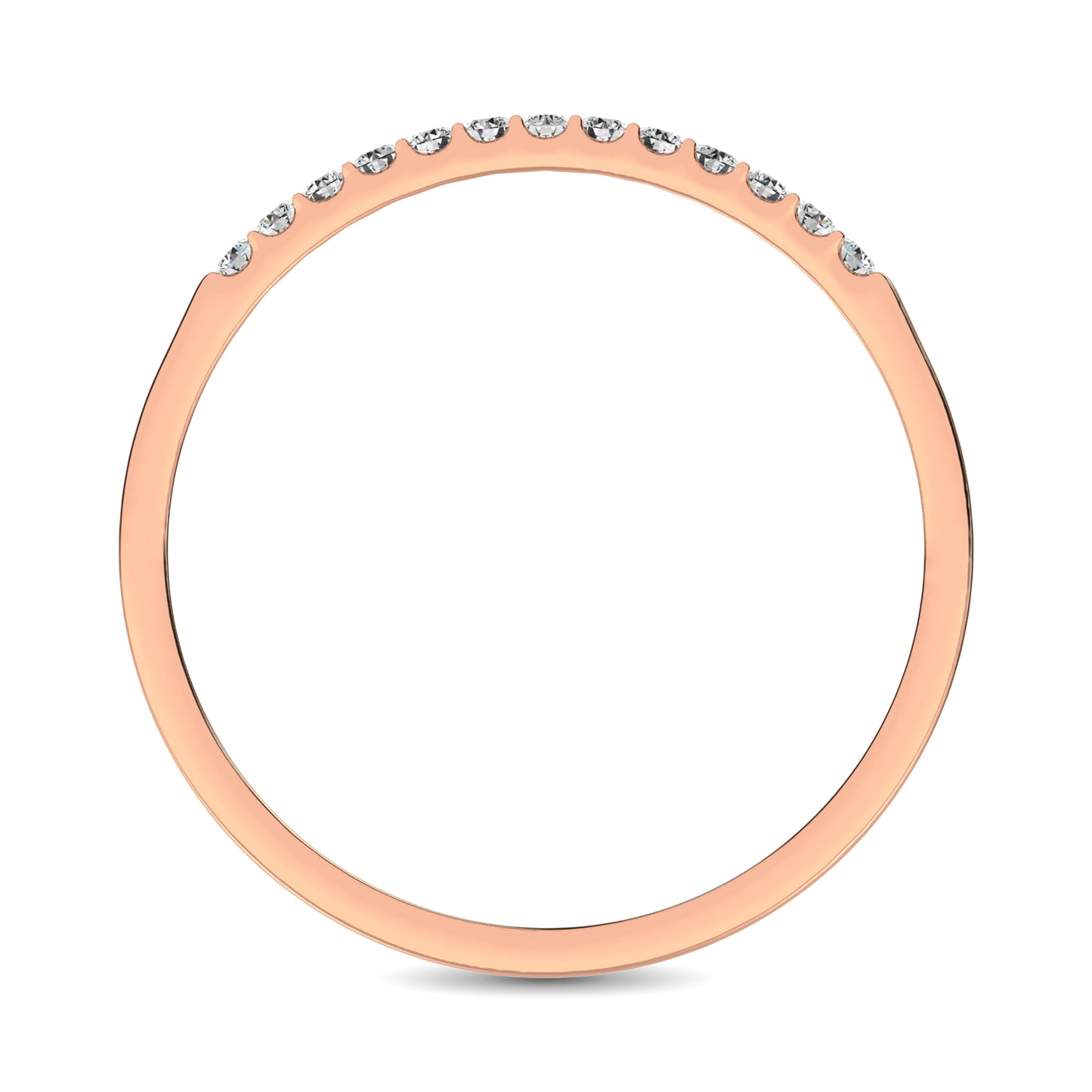 14K Yellow Gold 1/2 Ct Diamond Ladies Machine Band