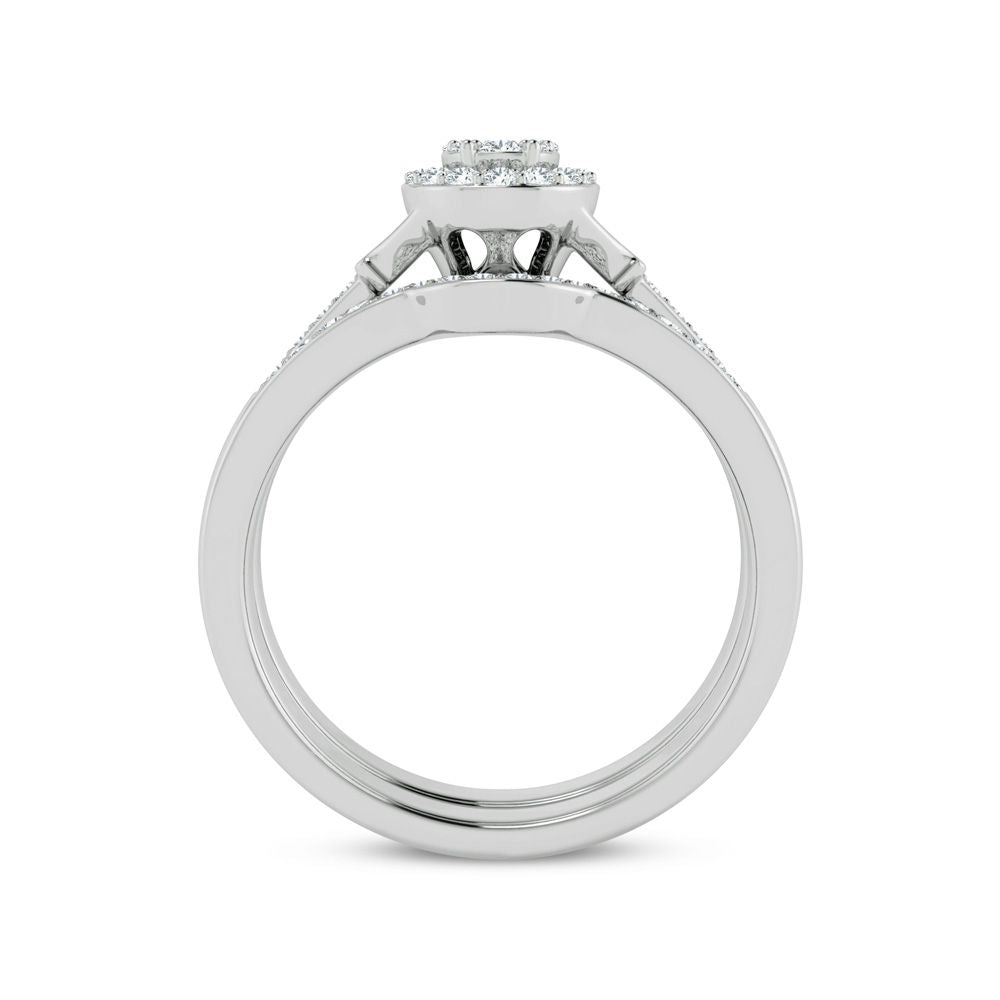 14K 0.26ct Diamond Bridal Ring