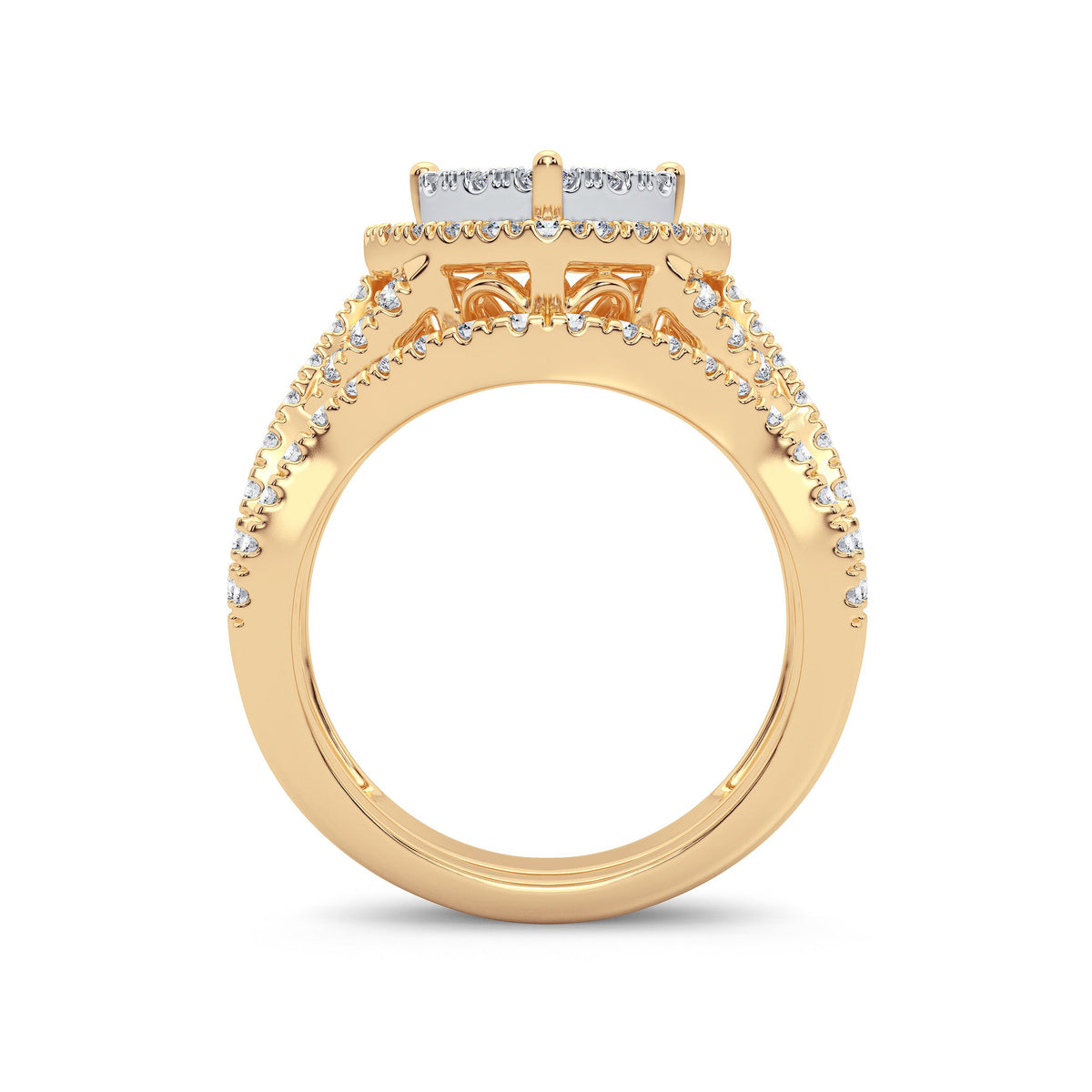 14K 1.50CT Diamond Bridal Ring