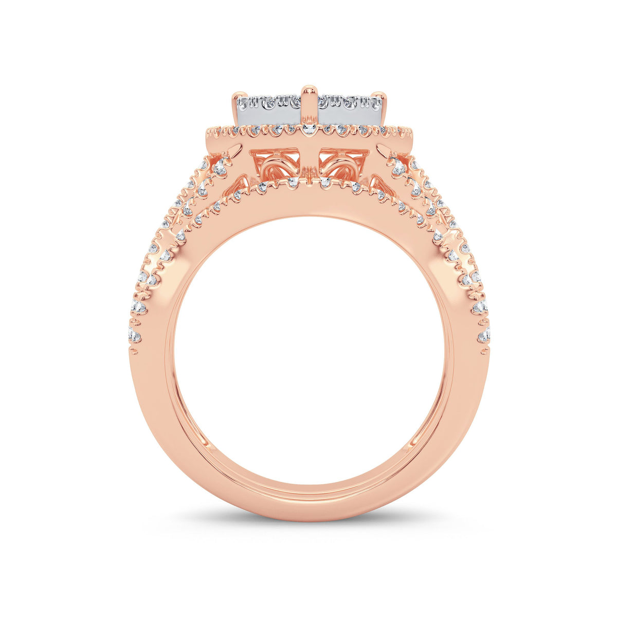 14K 1.50CT Diamond Bridal Ring