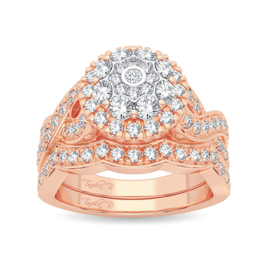 14K 1.25CT Diamond Bridal Ring