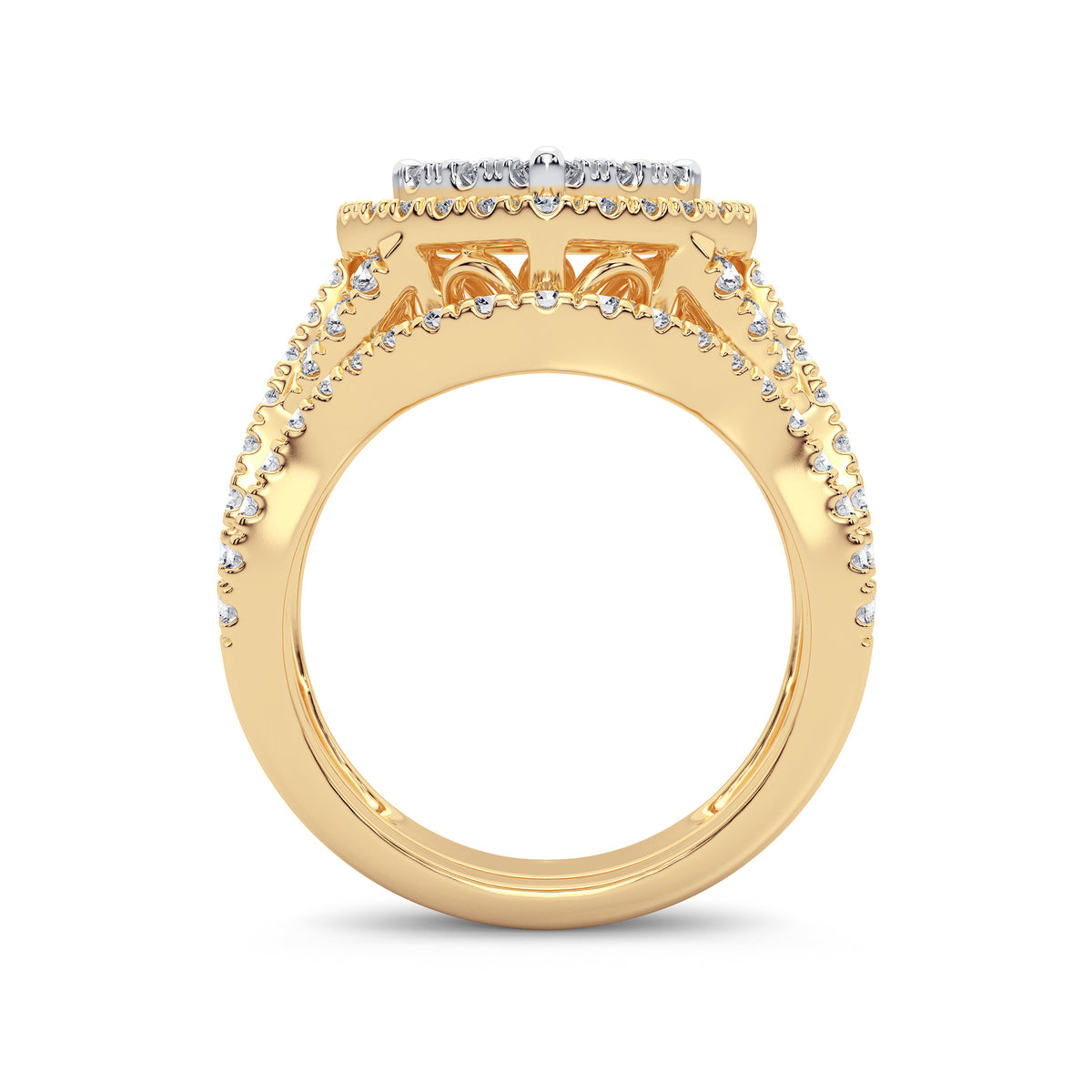 14K 2.00CT Diamond Bridal Ring