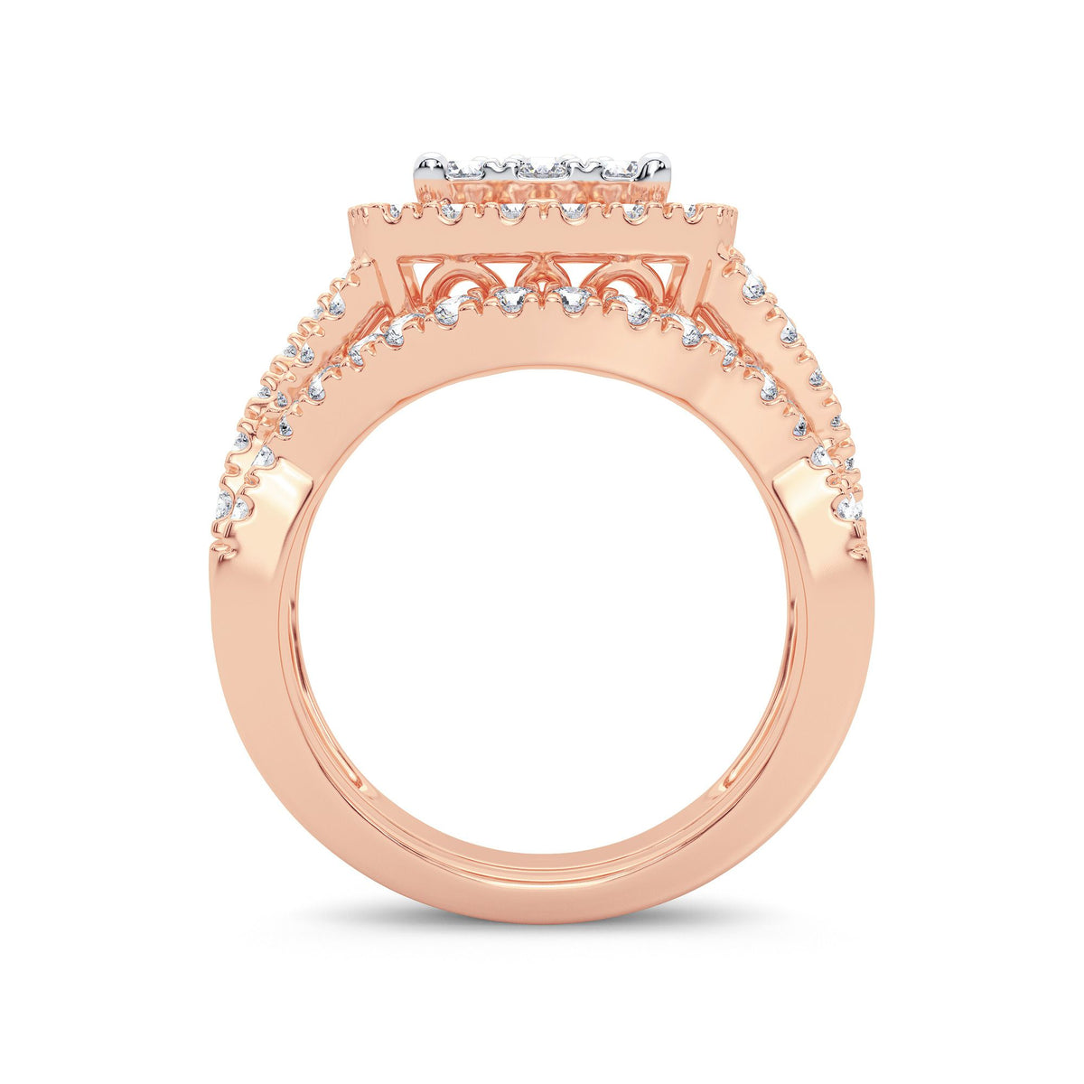 14K 2.00CT Diamond Bridal Ring