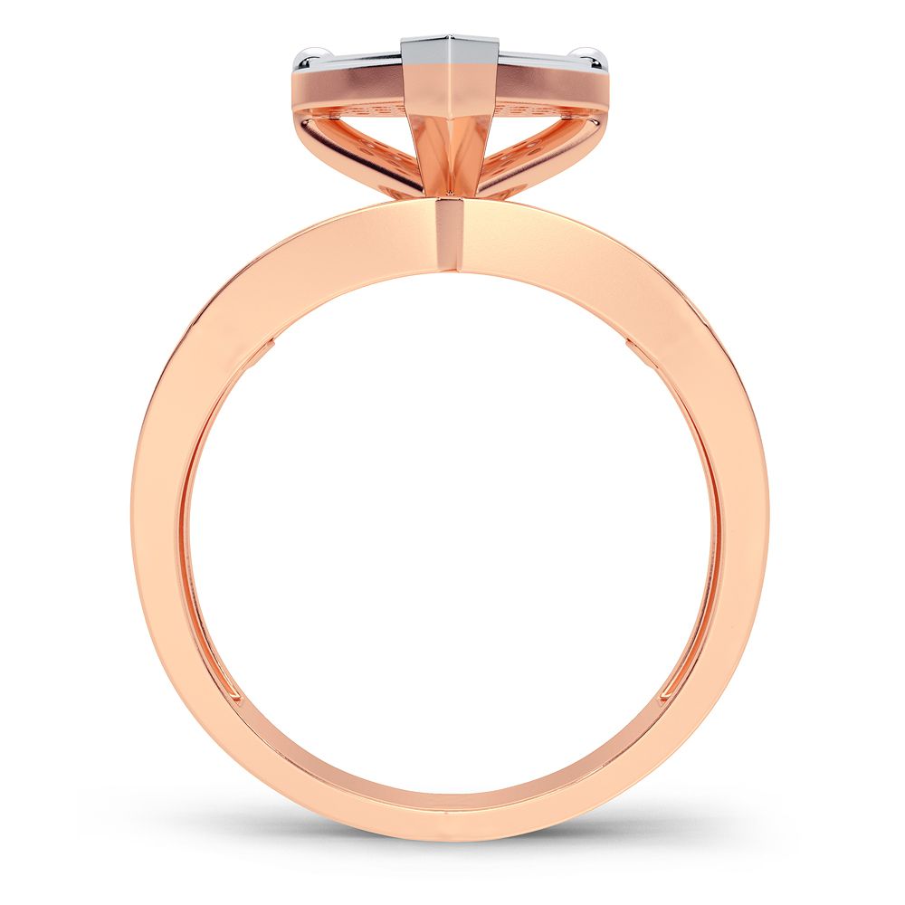 10K 0.19CT Diamond Ring