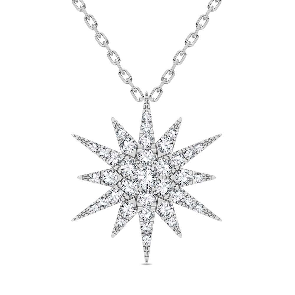 10K 1.14CT Diamond Pendant