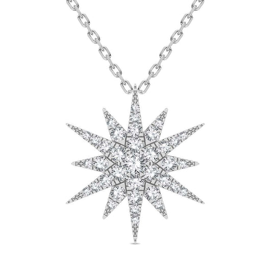 10K 1.14CT Diamond Pendant