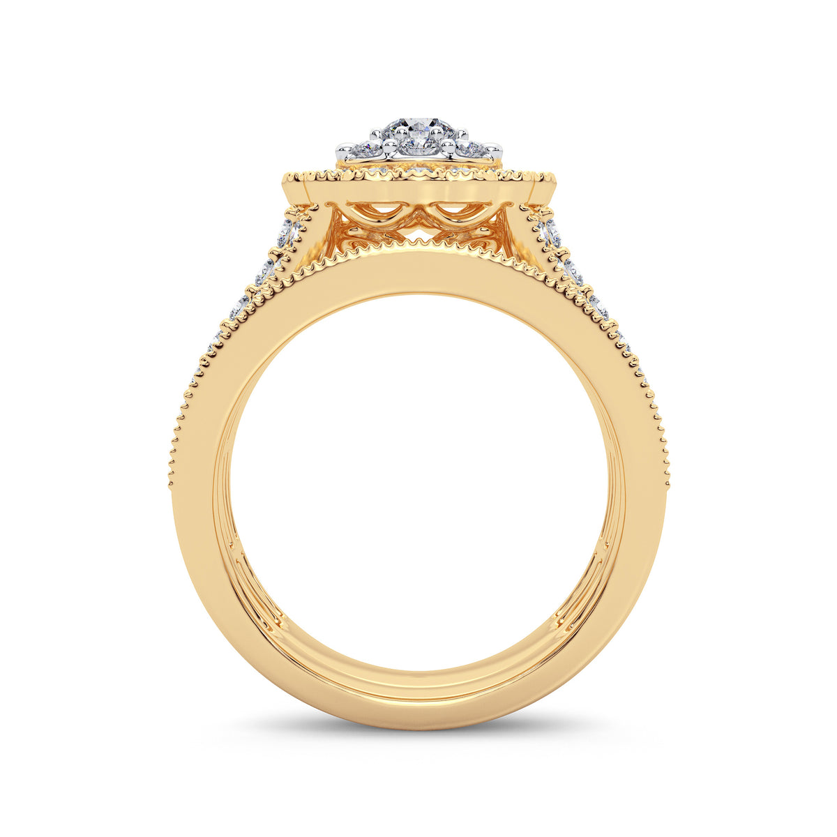 14K 2.00CT Diamond Bridal Ring
