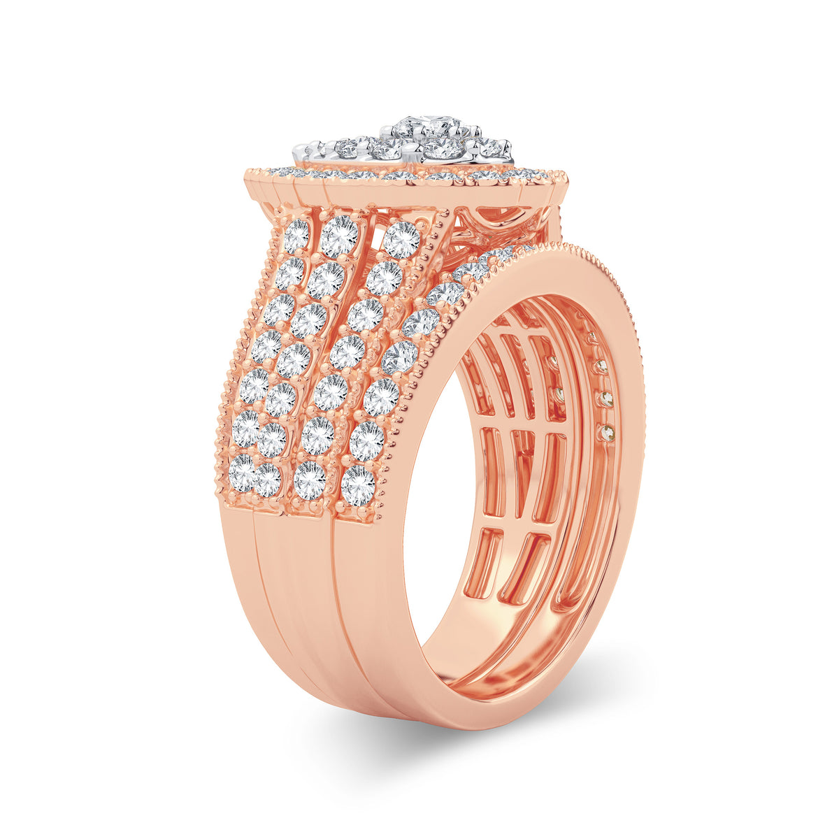 14K 2.00CT Diamond Bridal Ring