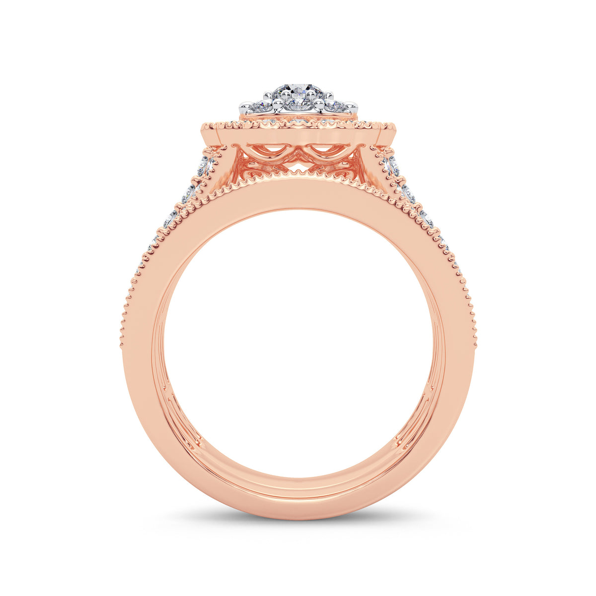 14K 2.00CT Diamond Bridal Ring