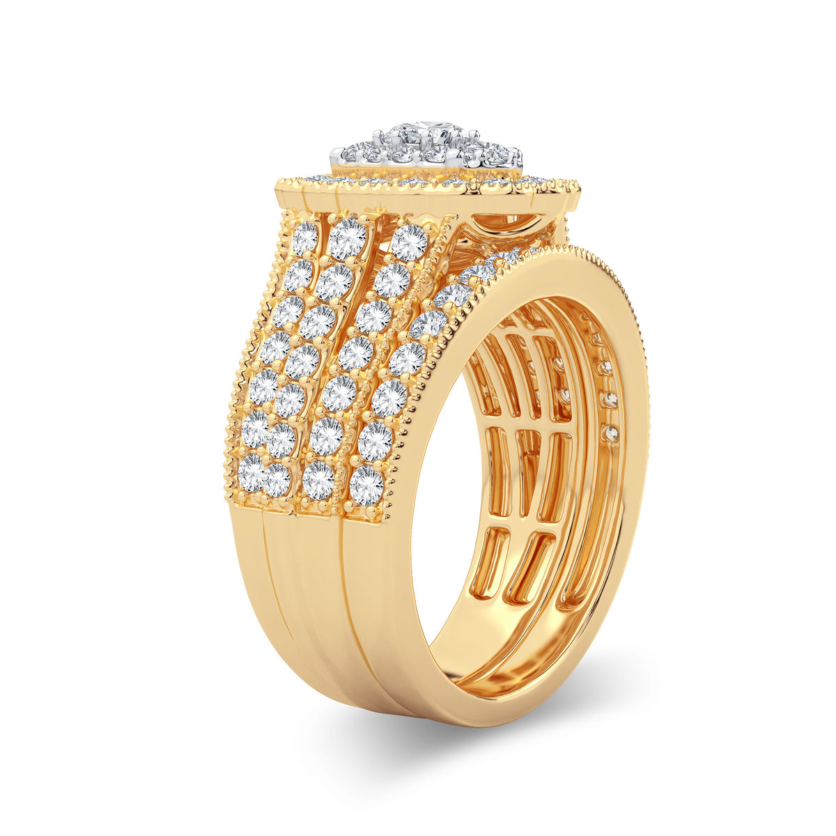 14K 2.00CT Diamond Bridal Ring