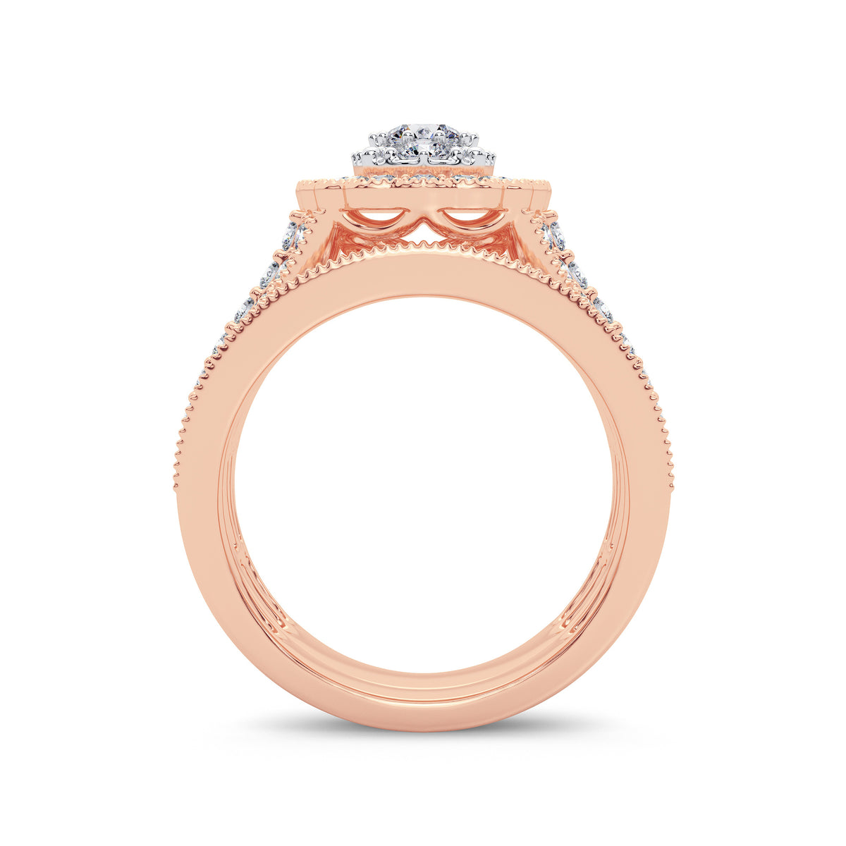 14K 2.00CT Diamond Bridal Ring