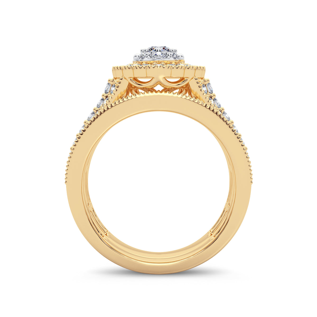 14K 2.00CT Diamond Bridal Ring
