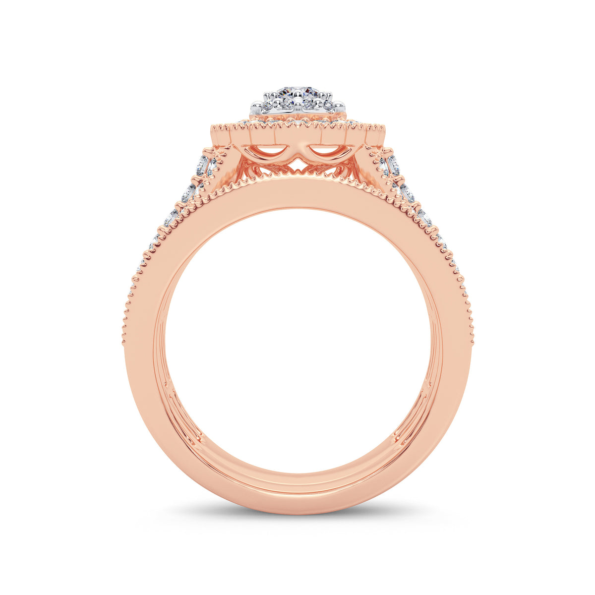 14K 2.00CT Diamond Bridal Ring