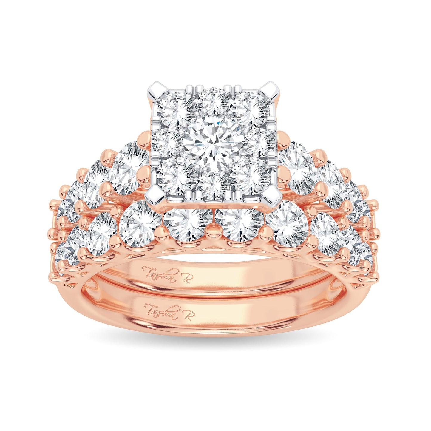 14K 2.00CT Diamond Bridal Ring