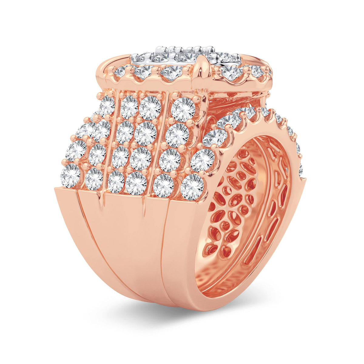 14K 6.00CT Diamond Bridal Ring
