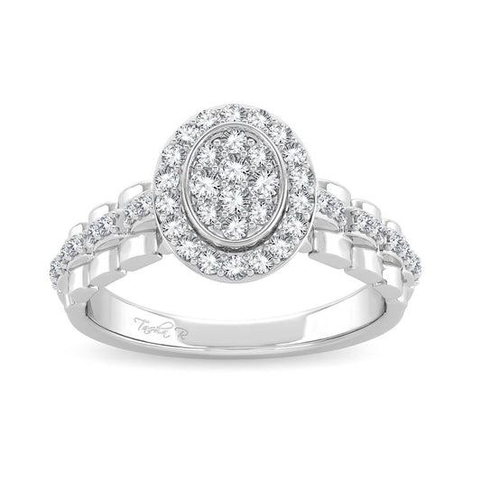 14K 0.42ct Diamond Ring