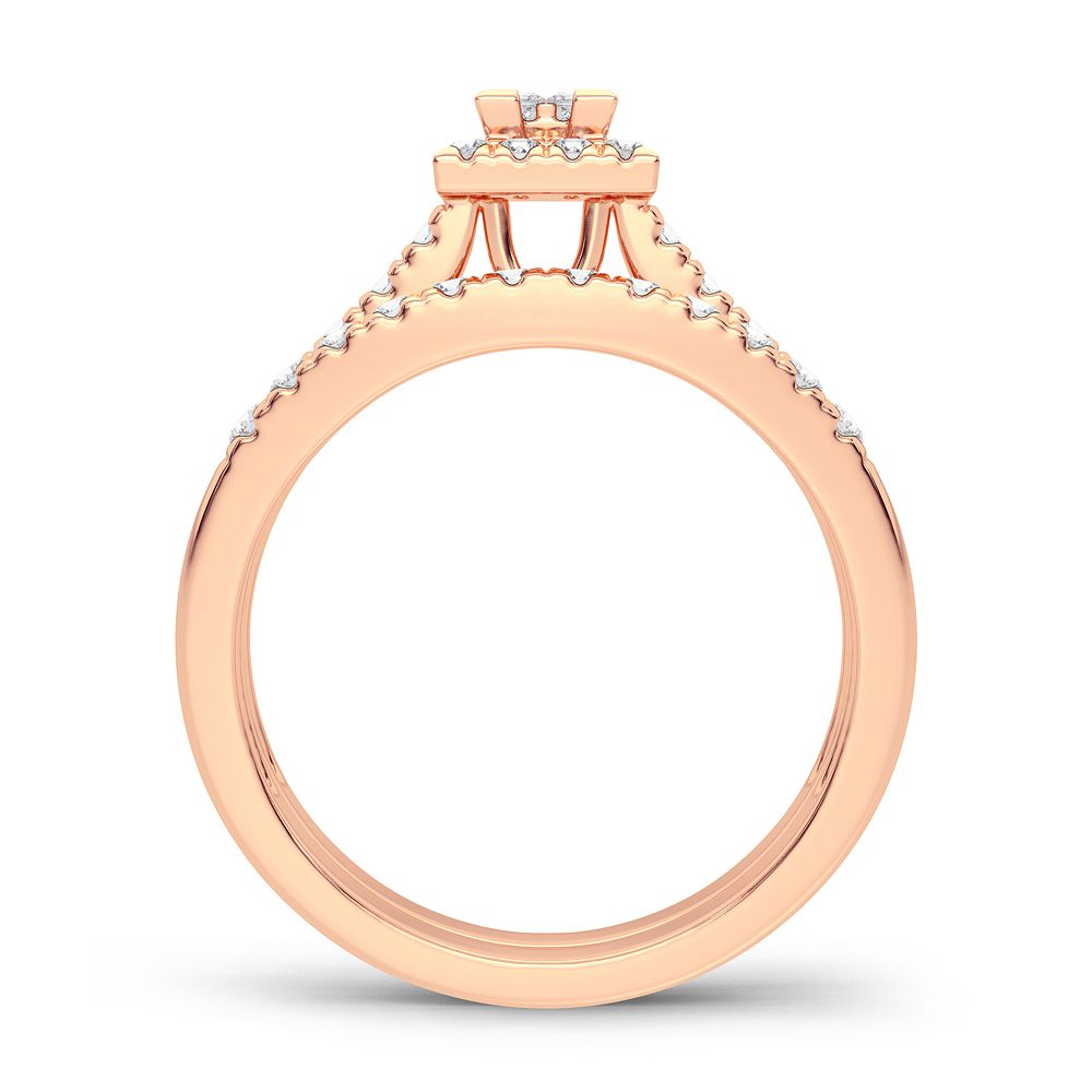 14K 0.50CT Diamond Bridal Ring