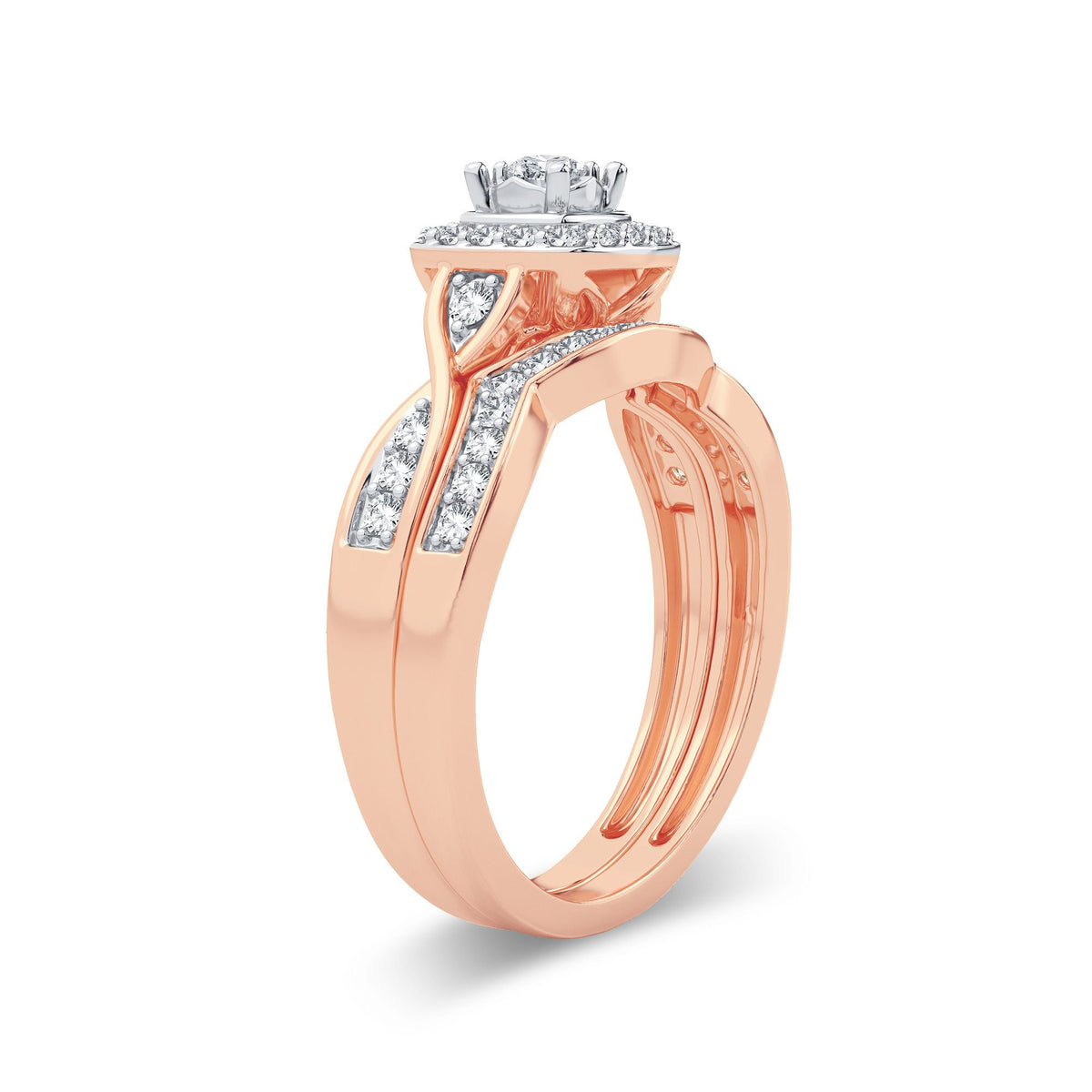 14K 0.40CT Diamond Bridal Ring